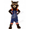 Rocket Raccoon mascot costume