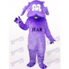 Dog In Purple Animal Mascot Costume
