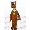 Brown Dog Open Face Kids Animal Mascot Costume