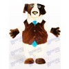 Brown Dog Animal Adult Mascot Costume