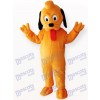 Yellow Dog Animal Adult Mascot Costume
