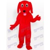Red Dog Animal Adult Mascot Costume