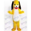 Yellow Little Dog Adult Mascot Costume