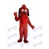 Brown Pluto Dog Mascot Adult Costume