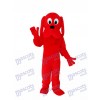 Red Dog Mascot Adult Costume