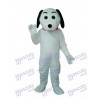 Little White Dog Mascot Adult Costume