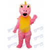 Pink Long Thorn Dragon Mascot Adult Costume