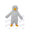 Super Soft Plush White Chick Adult Mascot Costume