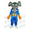 Elephant Mascot Adult Costume