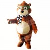 Glasses Gopher with Black and White Scarf Mascot Costumes Cheap