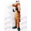 Brown Horse Adult Mascot Costume