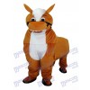 Small Brown Horse Mascot Adult Costume