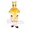 Cute Palomino Horse Mascot Costume