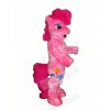 Pink Pony Horse Mascot Costumes Cartoon