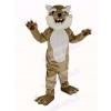 Brown and White Bobcats Mascot Costume Animal