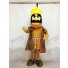 Trojan Warrior Mascot Costume with a Cloak 