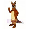 Realistic Kangaroo Mascot Costume