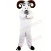 White Funny Ram Mascot Costume Adult Size Halloween 