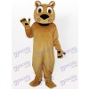 Beeping Face Lion with No Beard Adult Mascot Costume