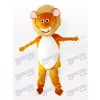 Yellow Male Lion Adult Mascot Costume