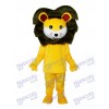 Small Yellow Lion Mascot Adult Costume