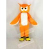 Orange Ollie Owl Mascot Costume School