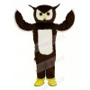 Brown Owl Mascot Costume Animal