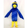 Cute Blue Falcon Mascot Costume College