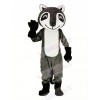 Gray Raccoon Mascot Costume Animal