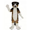 Black and Brown Shepherd Dog Mascot Costume Animal