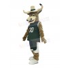 Bull mascot costume