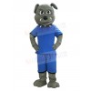 Bulldog Dog mascot costume