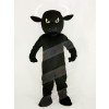 Fierce Black Bull Mascot Costume Cartoon
