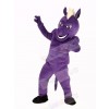Purple Mustang Horse Mascot Costume Animal