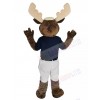 Moose mascot costume
