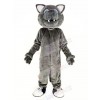 Gray Wolf Mascot Costume Animal