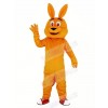 Orange Kangaroo Mascot Costume Cartoon