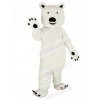 White Polar Bear Mascot Costume Animal