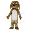 Cute Brown Dog Mascot Costume School