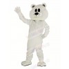 Cute White Bear Mascot Costume Adult