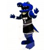 Sport Blue Alligator Mascot Costumes Cartoon