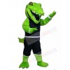 Power Gator with Sport Suit Mascot Costumes Animal