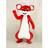 Cute Red Kangaroo Mascot Costume Cartoon