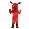 Red Kangaroo Mascot Costume Animal