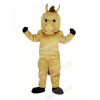 Light Brown Power Horse Mascot Costume Animal	