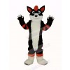 Orange and Black Husky Dog Fursuit Mascot Costume