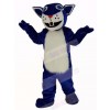 Dark Blue Wildcat Mascot Costume Animal