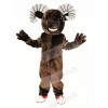 Dark Brown Sport Ram Mascot Costume Animal