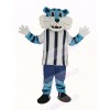 Blue Tiger Mascot Costume Animal
