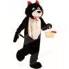 Black Wolf Mascot Costumes Free Shipping 